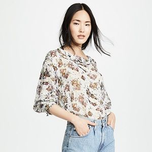 NWT IRO Debby Top in Yellow